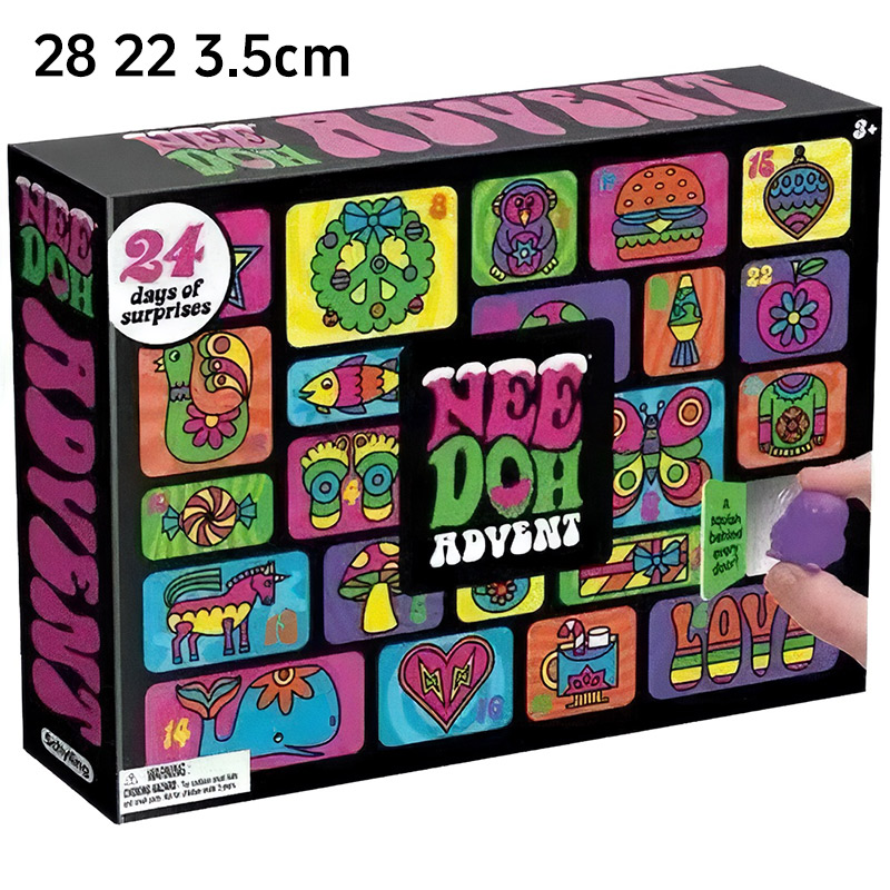 2026 NeeDoh Blind Box Adventsk – Advent Calendar Gift Bewertung und Preis