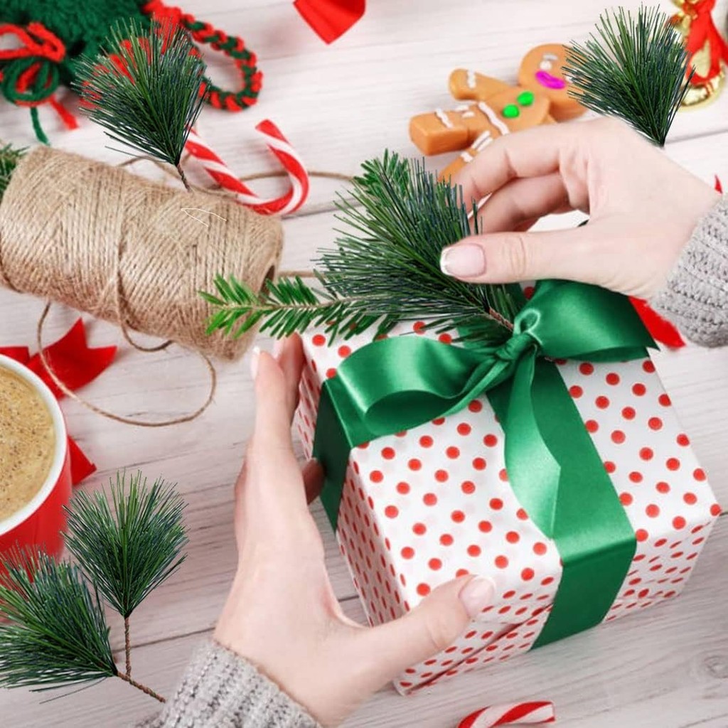 10–100 Stück künstliche grüne  – Christmas Wreath Fake Bewertung und Preis