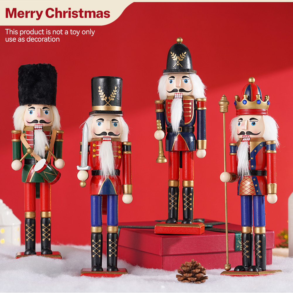 30 cm Holz Nussknacker Ornamen – Nutcracker Figurine Bewertung und Preis