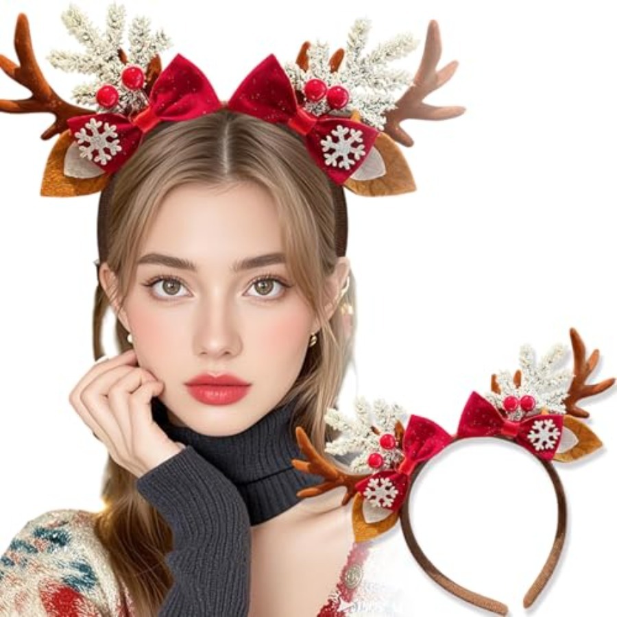 Niedliches Weihnachts-Haarband – Reindeer Antlers Headband Bewertung und Preis