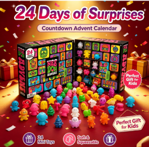 2026 NeeDoh Adventskalender Ge – Advent Calendar Gift Bewertung und Preis
