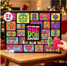 2026 NeeDoh Adventskalender Ge – Advent Calendar Gift Bewertung und Preis