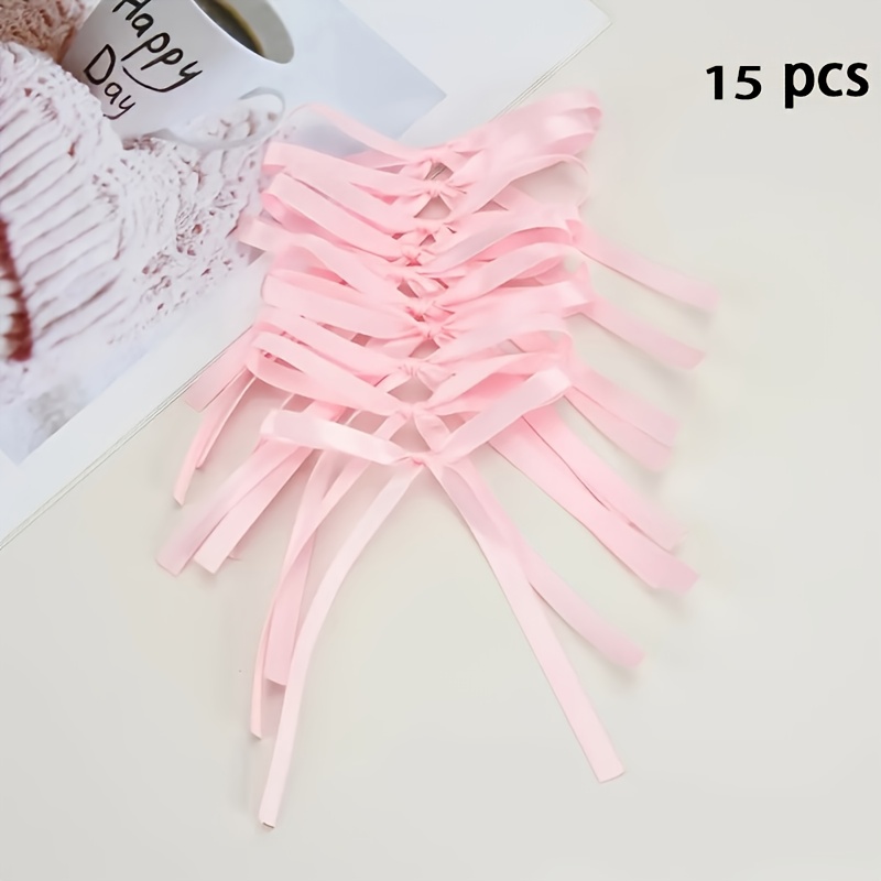 15 Stück mehrfarbige Polyester – Ribbon Bow Gift Bewertung und Preis