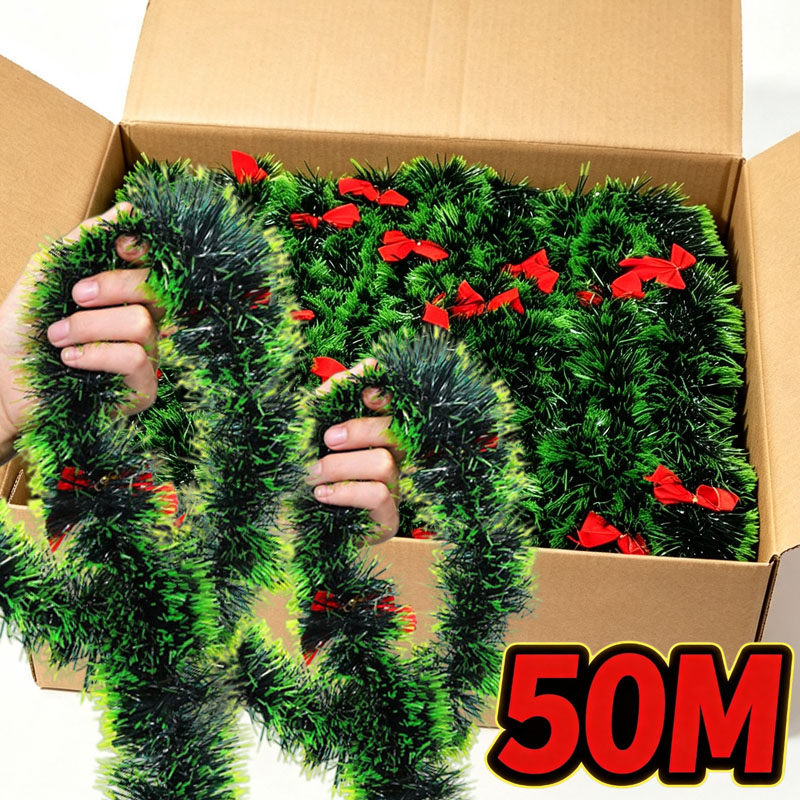 Weihnachtslicht Grüne Lametta- – Tinsel Garland Decoration Bewertung und Preis